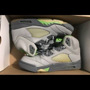 Jordan Retro 5 "Green Bean"